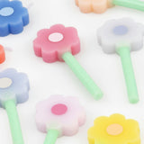 Rainbow Daisy Candles
