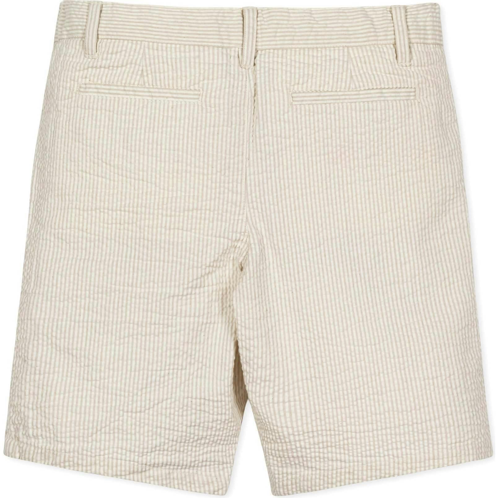 Organic Seersucker Short, Beige