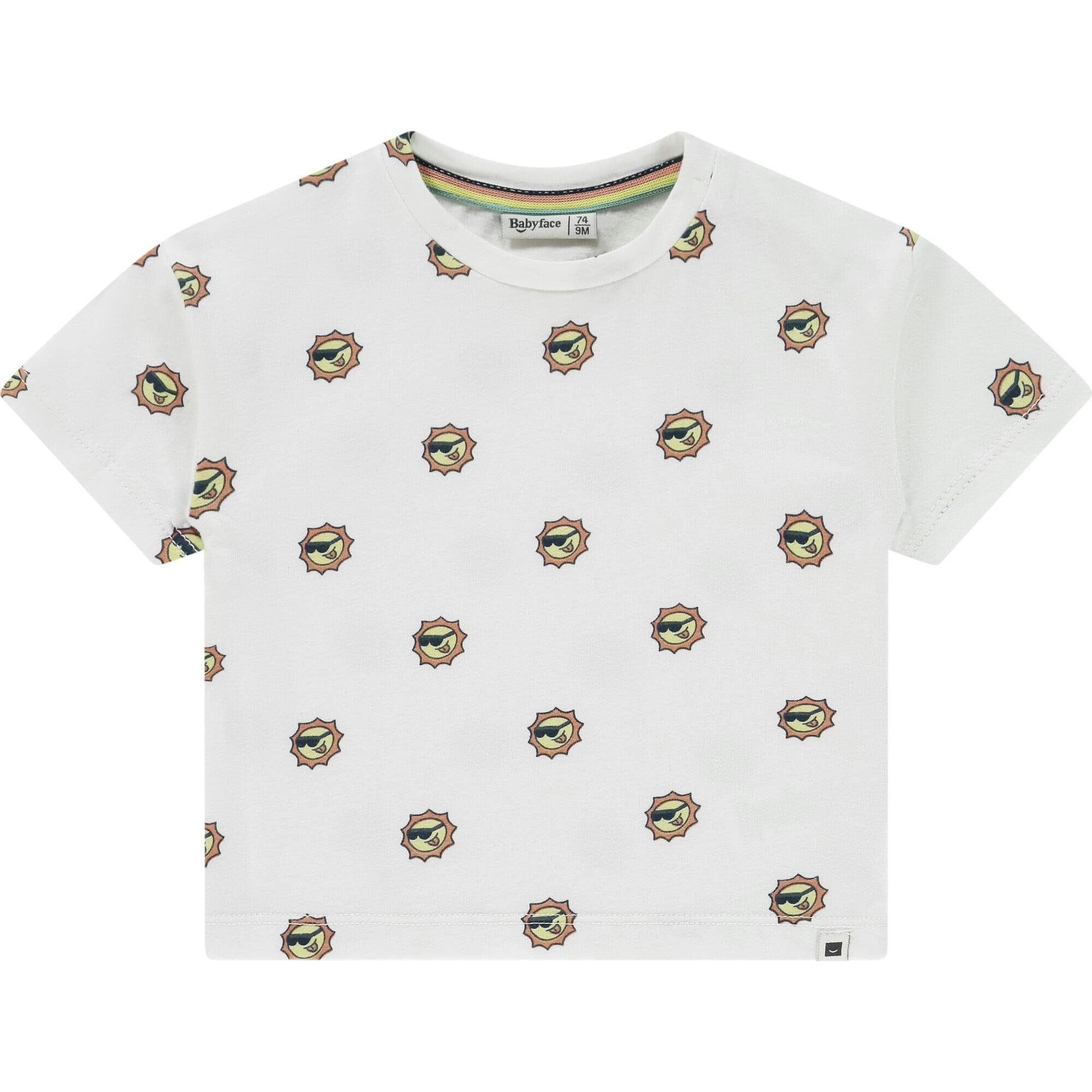 Sun Character Graphic Boxy T-Shirt