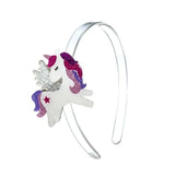 Unicorn Glitter Purple Headband