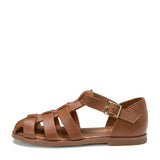 Lana Interlocked Leather Strap Sandals