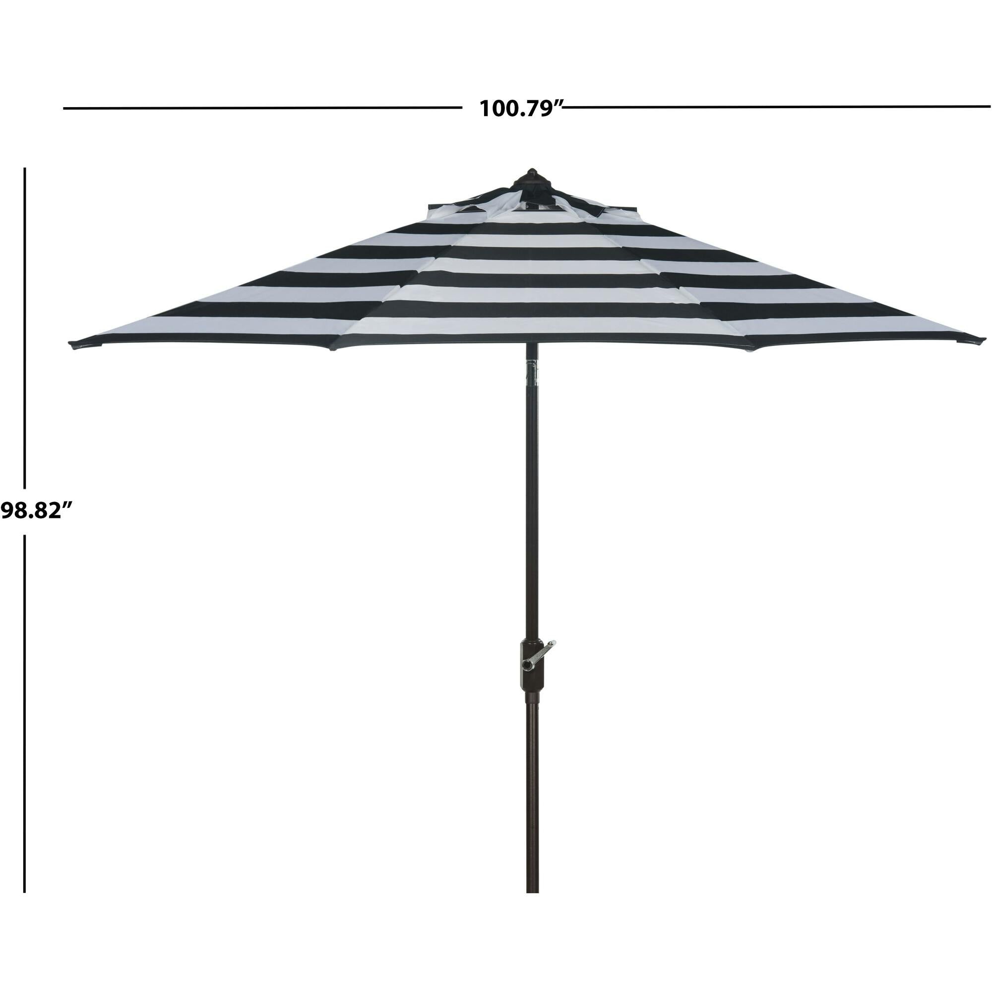 Iris Stripe Patio Umbrella