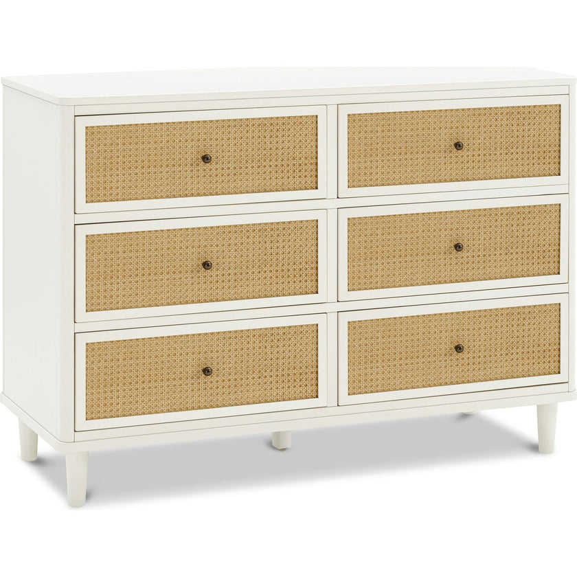 Marin with Cane 6 Drawer Dresser