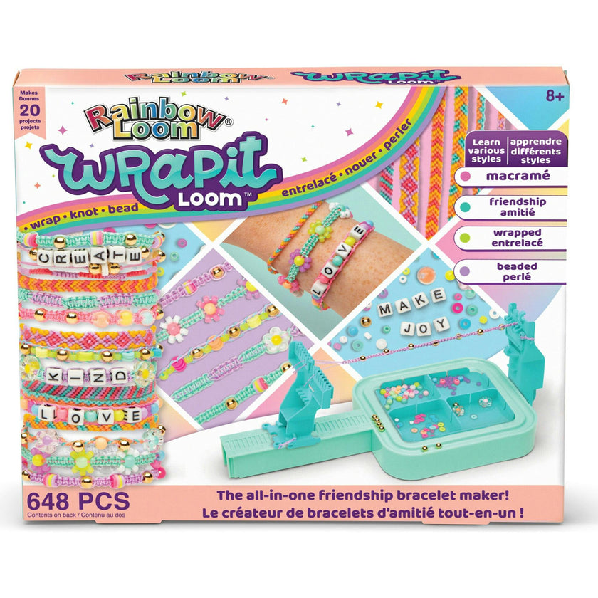 Rainbow Loom: Wrapit Loom Bracelet Maker - DIY Friendship Bracelet Kit