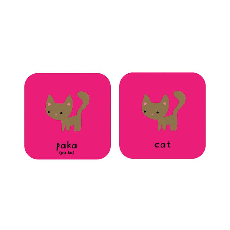 Minilingo, Swahili/English Flashcards