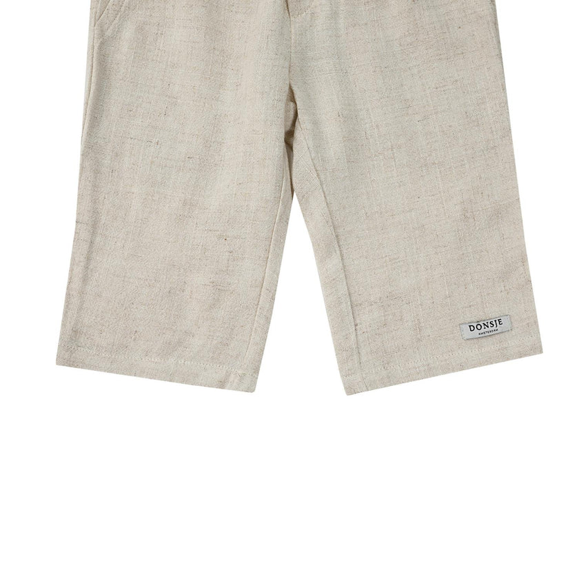Dado Trousers | Warm White Melange