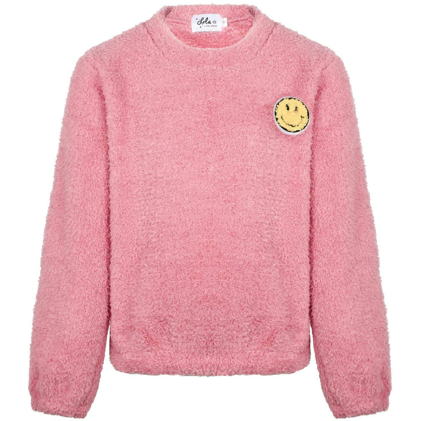 Blue Bright Smile Patch Fuzzy Set