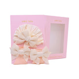 Floral Turban Hat & Sock Set
