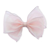 Multicolor Glitter Bow Hair Clip Set