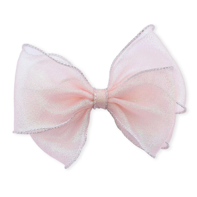 Multicolor Glitter Bow Hair Clip Set