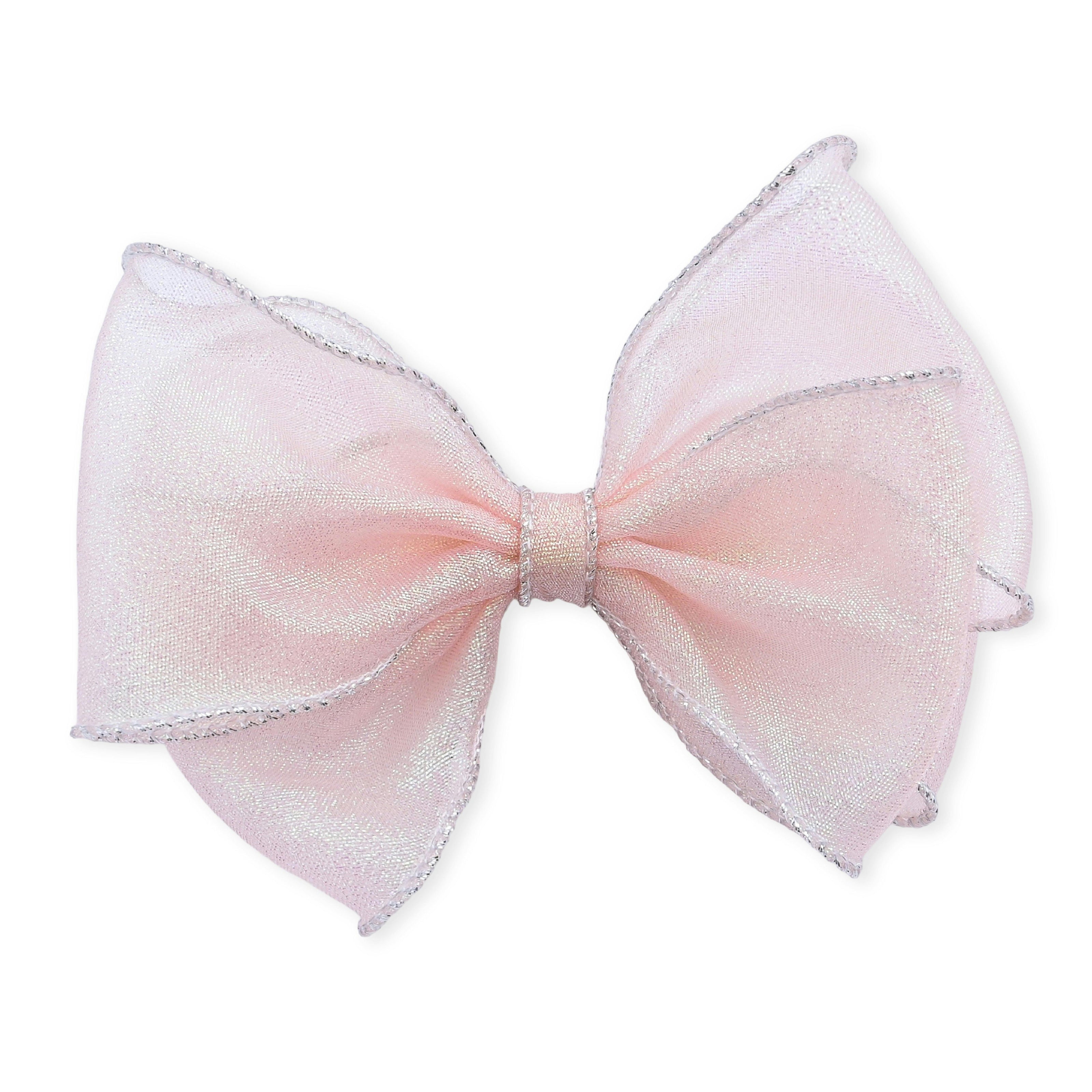 Multicolor Glitter Bow Hair Clip Set