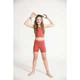 Longline Crop, Red