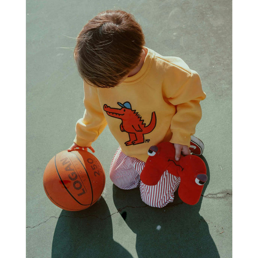 Yellow Classic Croc Sweatshirt