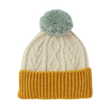 Finchley Merino Bobble Hat - Mustard