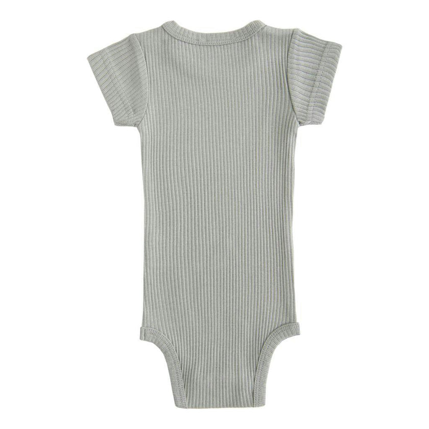 Green Short Sleeved Modal Bodysuit