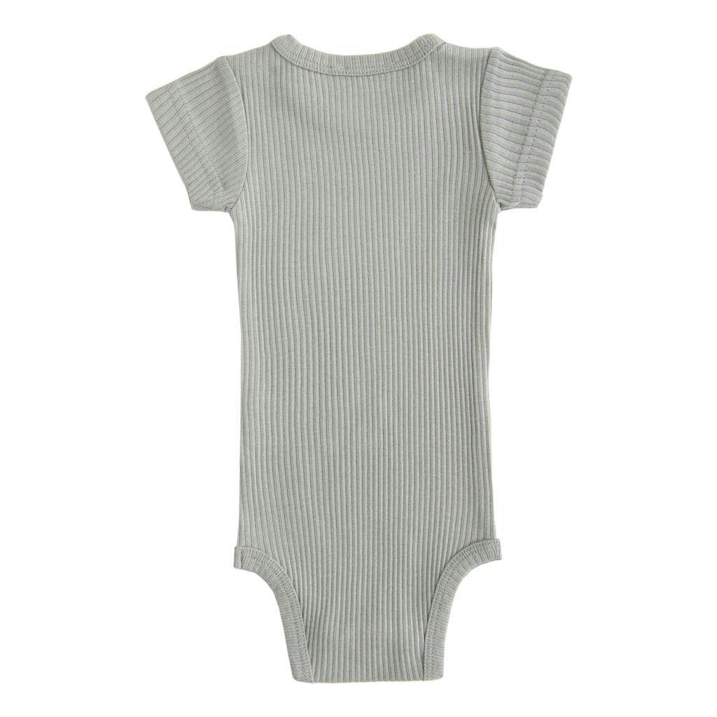 Green Short Sleeved Modal Bodysuit