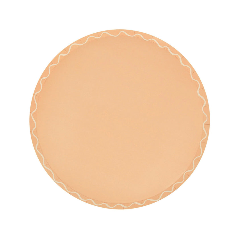 Mixed Wavy Line Side Plates