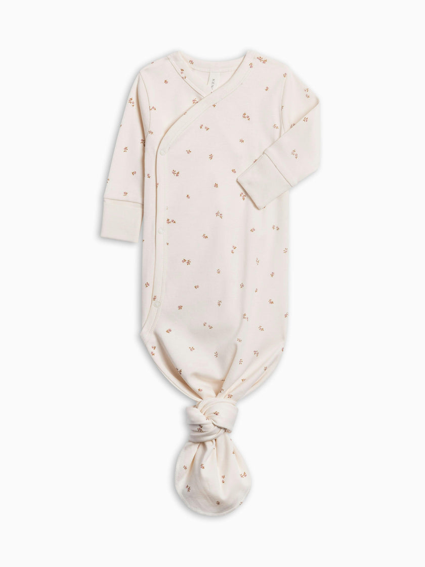 Organic Infant Winter Gown Set