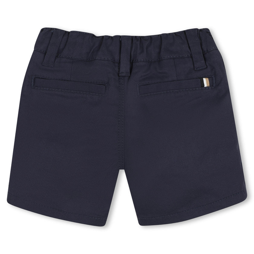 Navy Twill Shorts