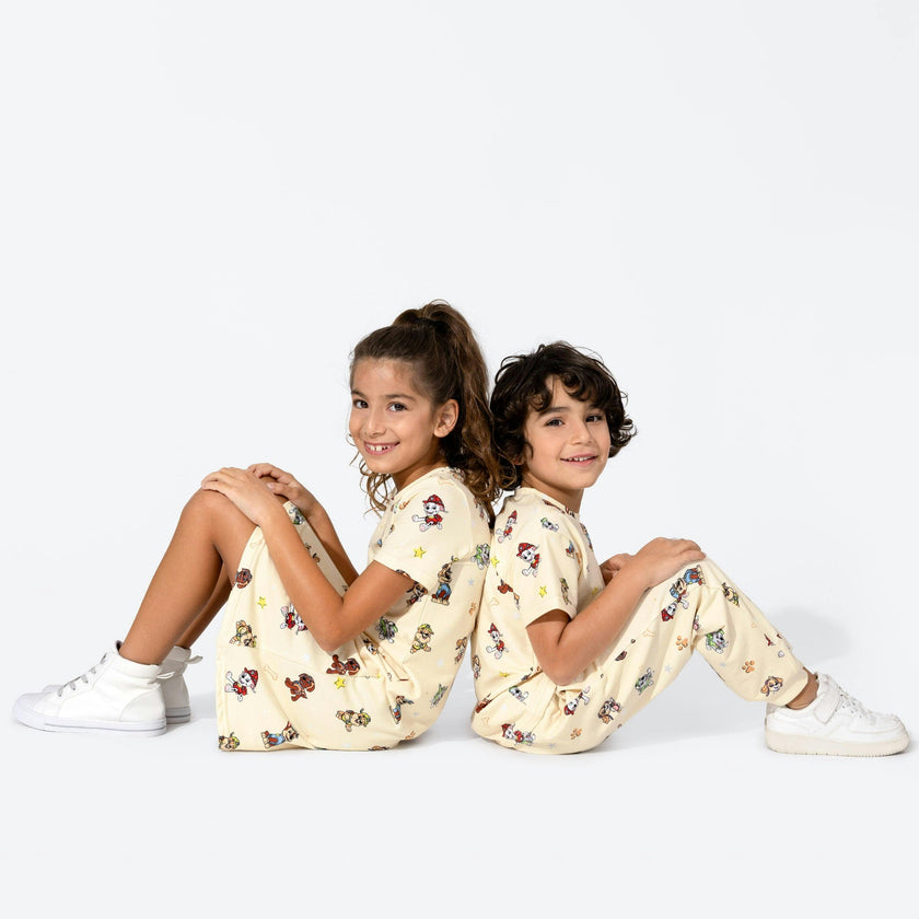 PAW Patrol: Classic Bamboo Terry Daywear Girls' Short Sleeve Dress