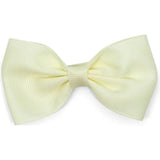 Grosgrain Bow Hair Clip (Buttercream)