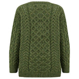 Cadogan Supersoft Merino Children's Sweater - Grass