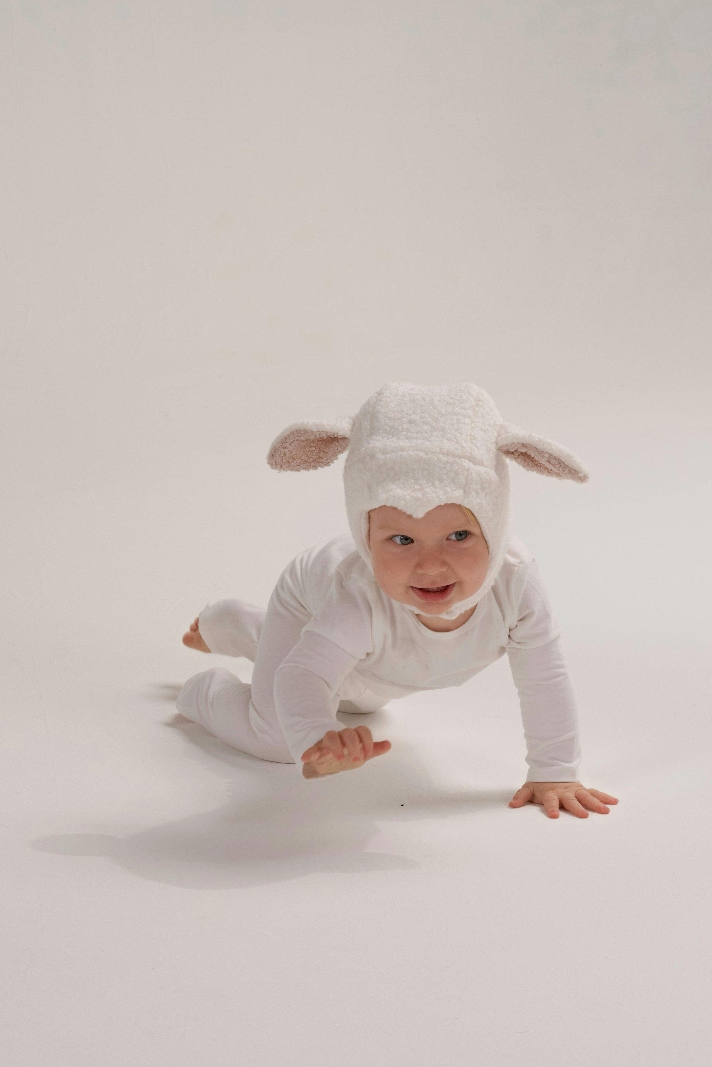 Baby White Sheep Costume