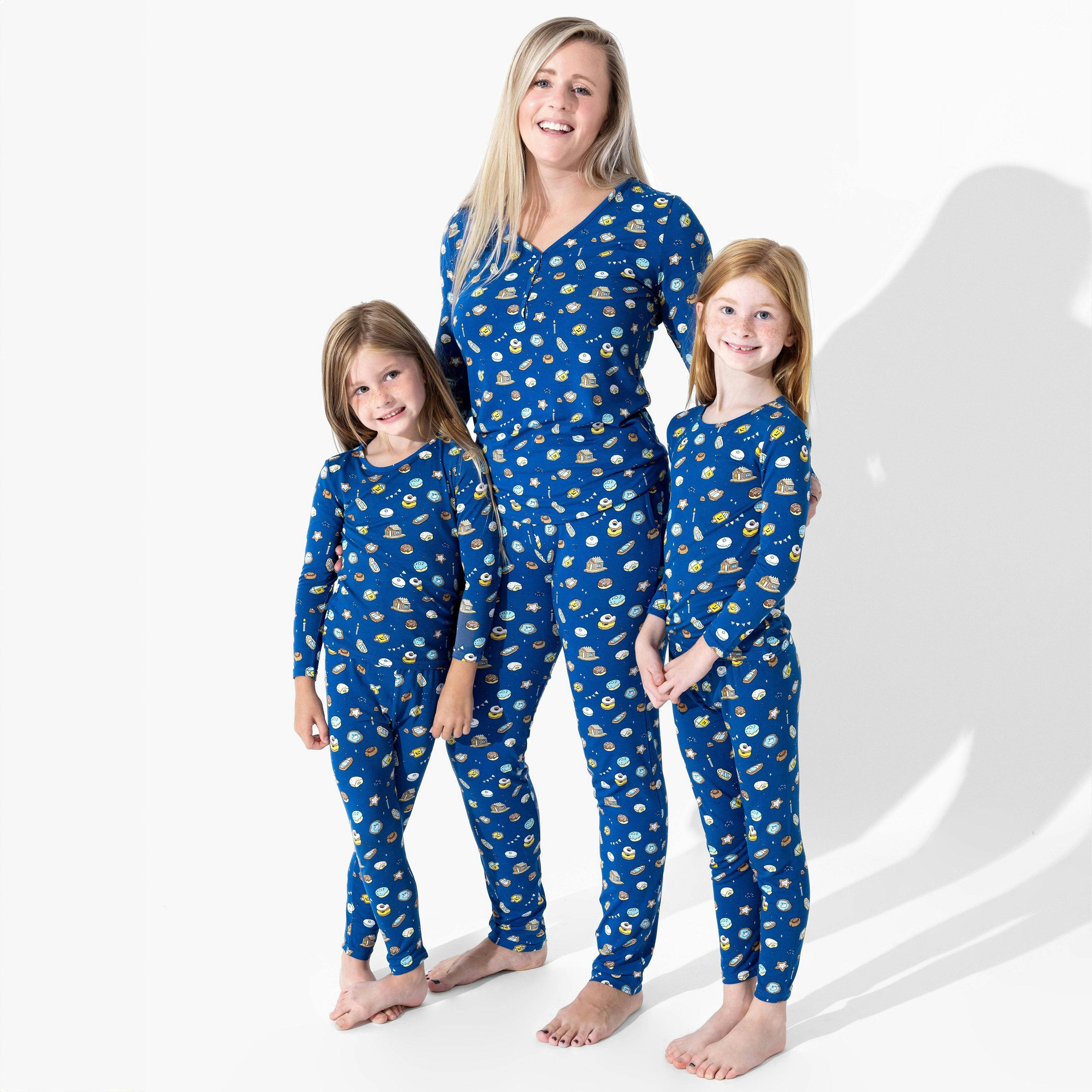 Hanukkah Cookies Bamboo Kids Pajamas
