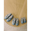 Dusty Blue Leather Toddler Mary Jane Shoes