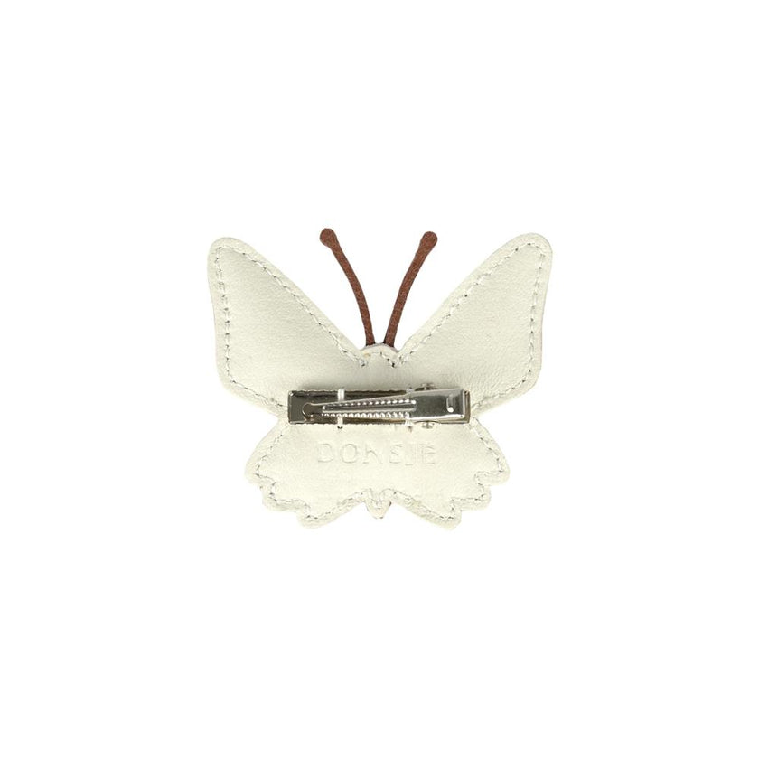 Zaza Sky Hairclip | Butterfly | Powder Metallic Nubuck