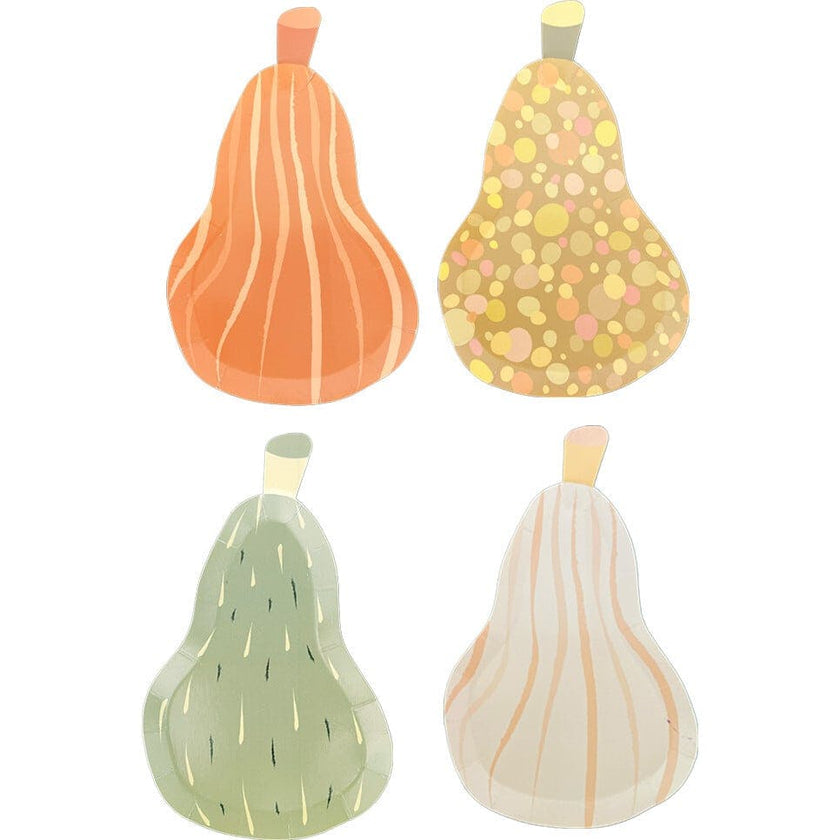 Gourd Fall Dessert Plates
