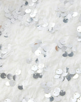 Chrissy Feather Sequin Jacket