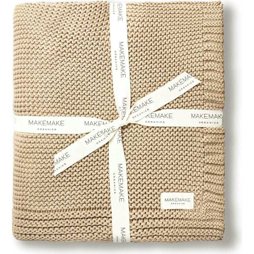 Chunky Knit Throw Blanket