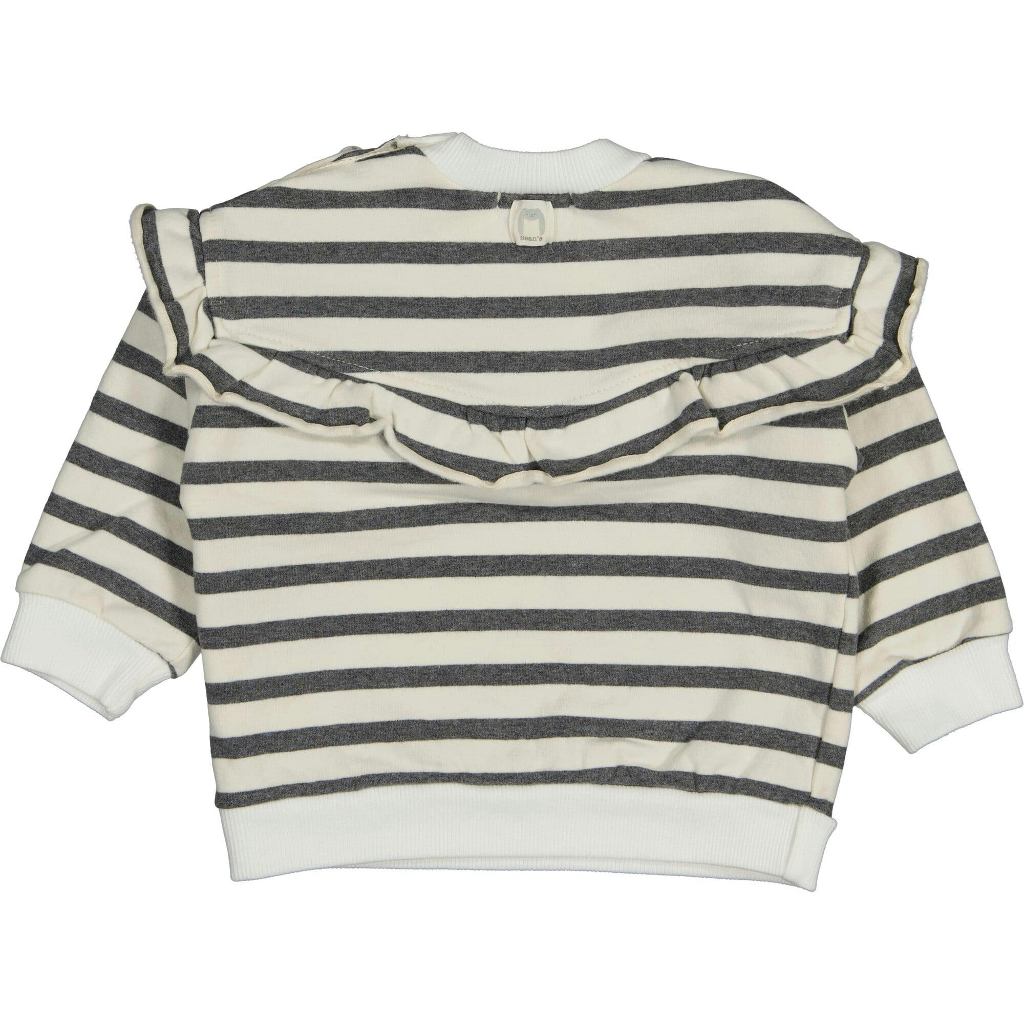 Long Sleeve Sweatshirt with Ruffled detail