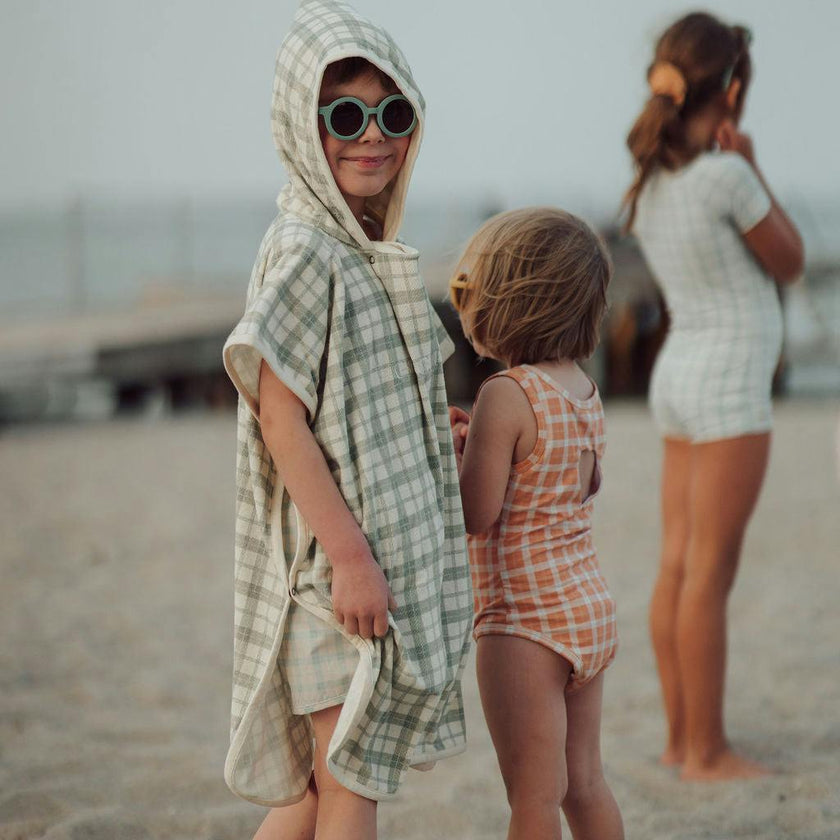 Original Round Sustainable Sunglasses | Bio-Based Bendable Polarized | Fern