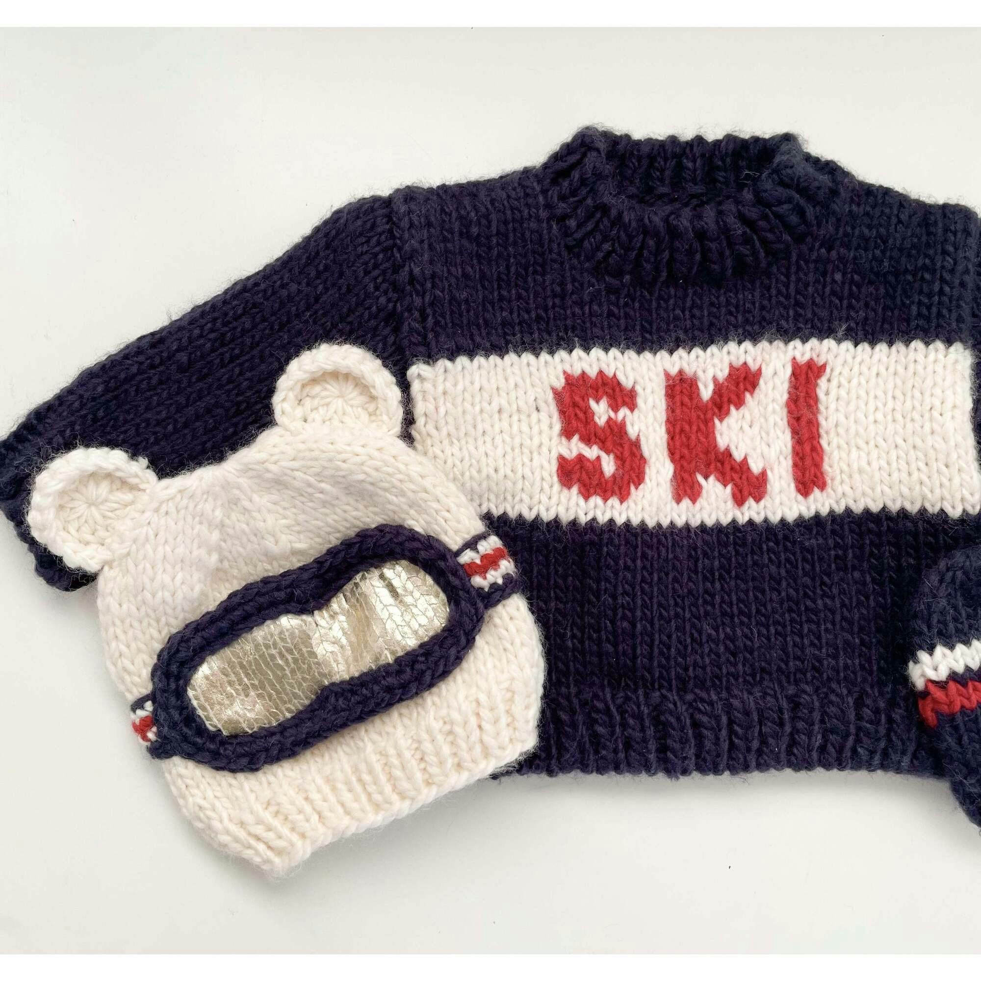 Ski Goggles Beanie - Bear