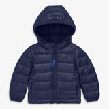Baby lightweight puffer jacket in solids