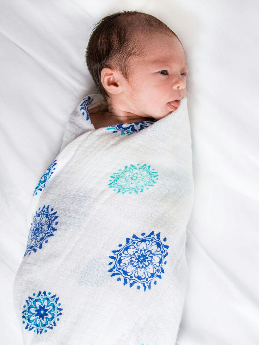 Organic Cotton Muslin Swaddle