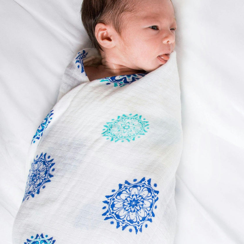 Organic Muslin Swaddle Gift Set