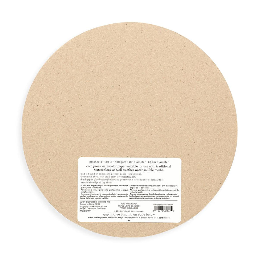 Chroma Blends Circular Watercolor Paper