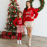 Christmas Plaid Bow Tiered Tutu Skirt