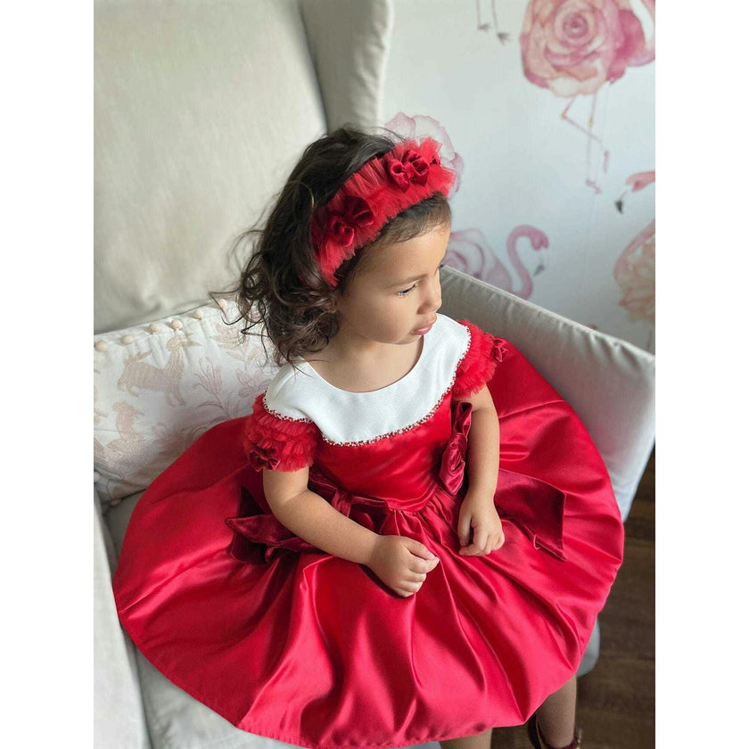 Holly Amad Satin Ceremony Dress
