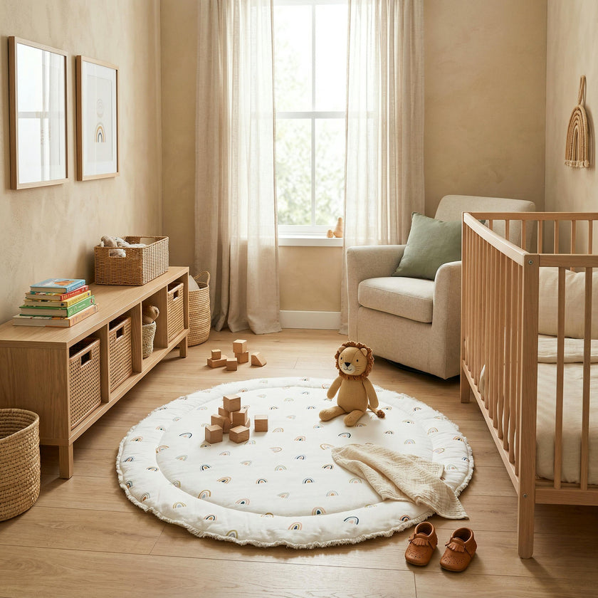 Organic Cotton Quilted Play Mat