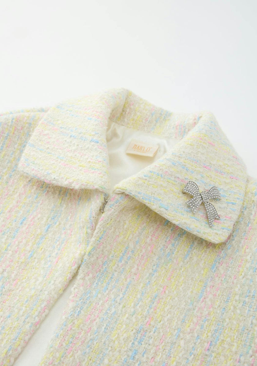 Lilliana Tweed Cape
