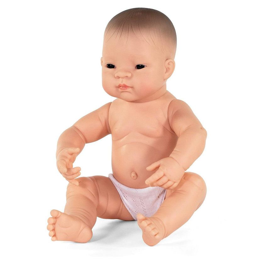 Newborn Baby Girl Doll - Asian - 15 3/4"