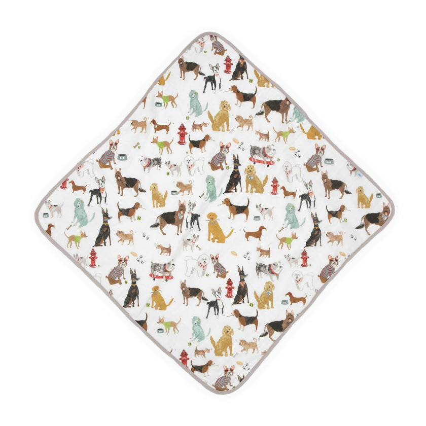 Infant Hooded Towel - Woof