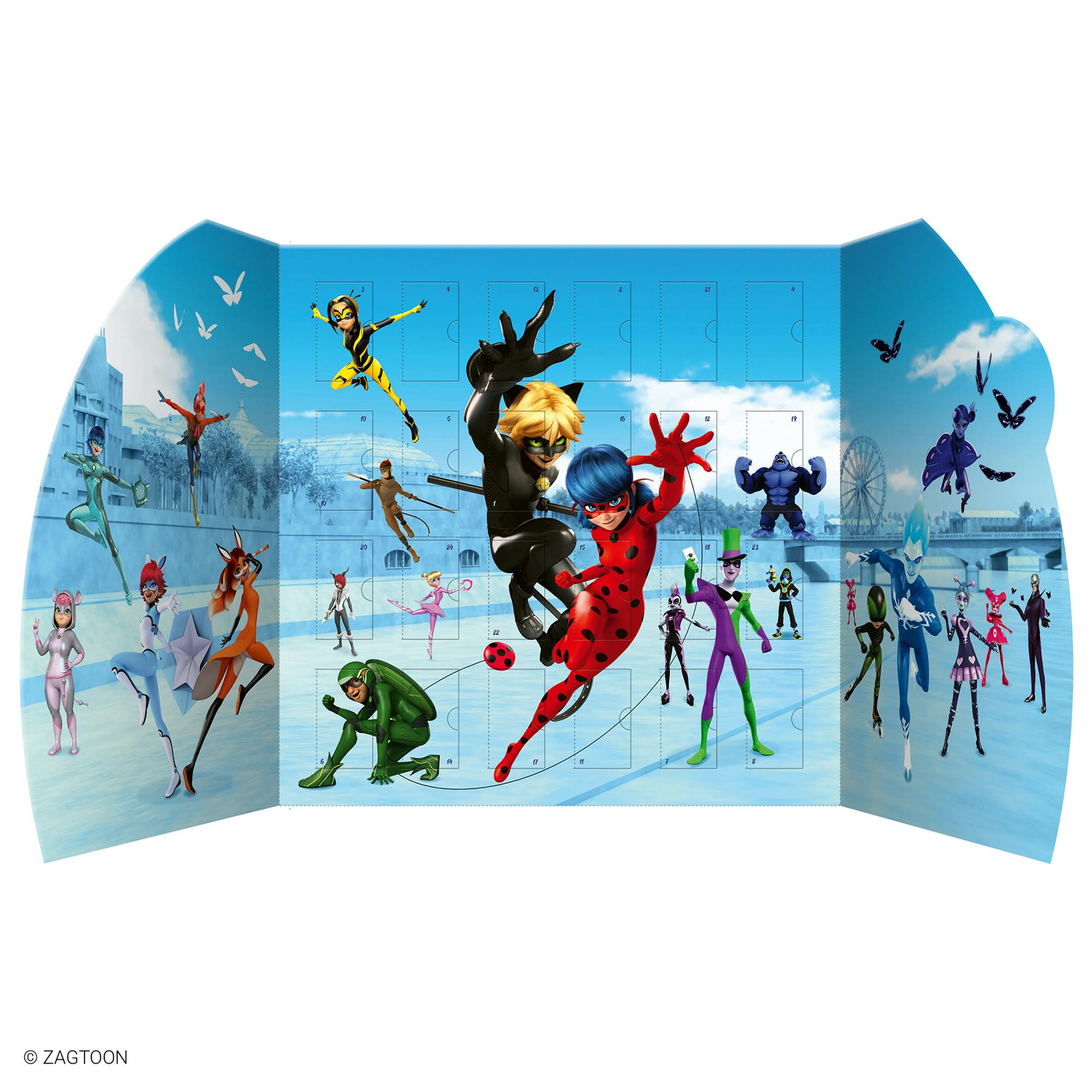 Sticker Book Advent Calendar: Miraculous