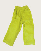 Kids Ever Acid Green Cord Trousers