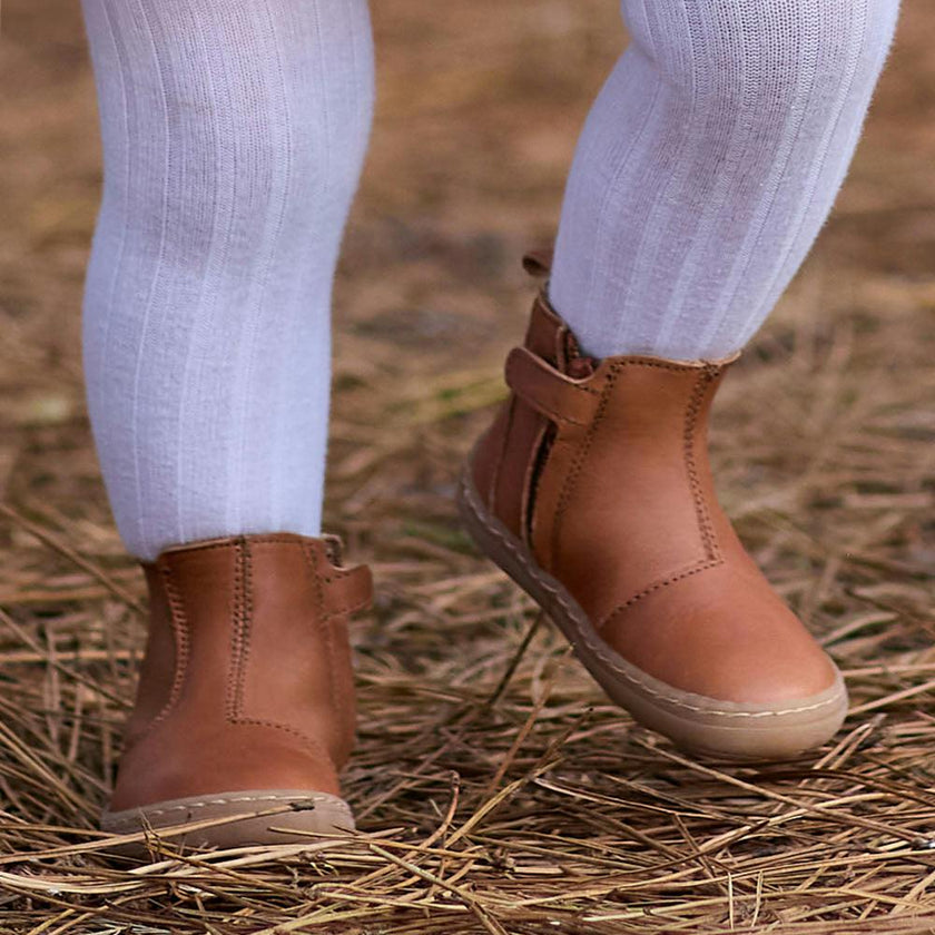 My First Hampton Classics Fern Boots in Tan