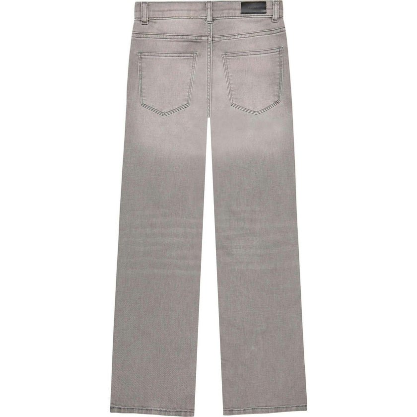 Benji Straight Pants | Washed Grey Knit